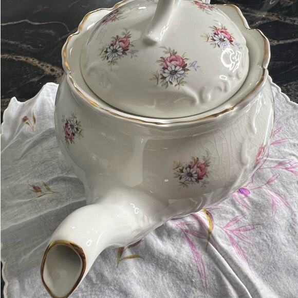 Vintage Crown Dorset Teapot England (5F-BK) - Picture 10 of 10